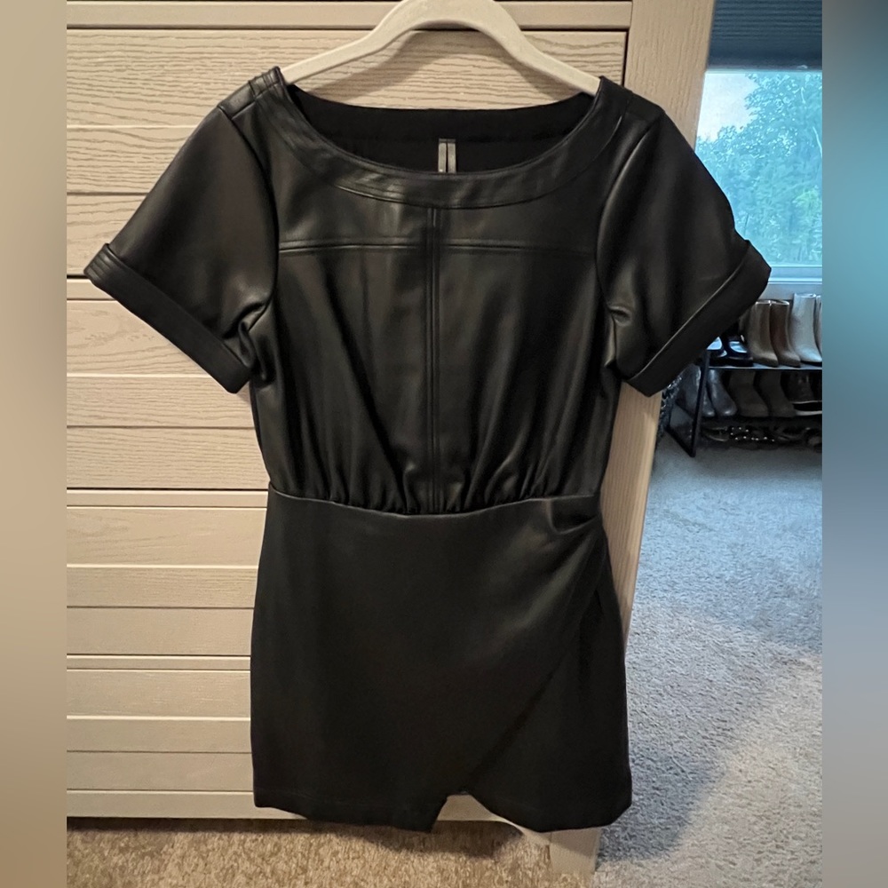Anthropologie Wrap Mini Dress